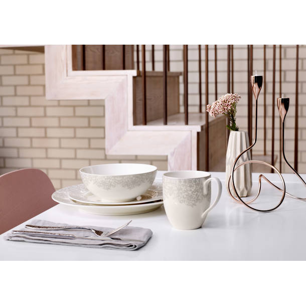 Denby Monsoon Filigree Wood Floral Round Placemat & Reviews Wayfair.co.uk